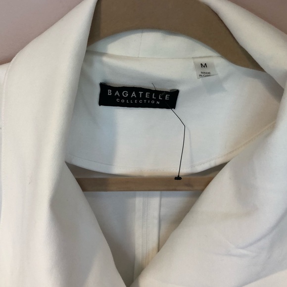 Bagatelle | Ladies M | White Zip Jacket - Picture 5 of 7